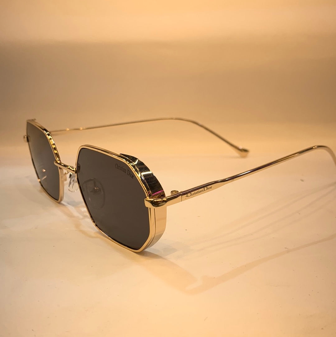 OID Copper Frame Black Shade Unisex Sunglasses B80 609 55 17 144