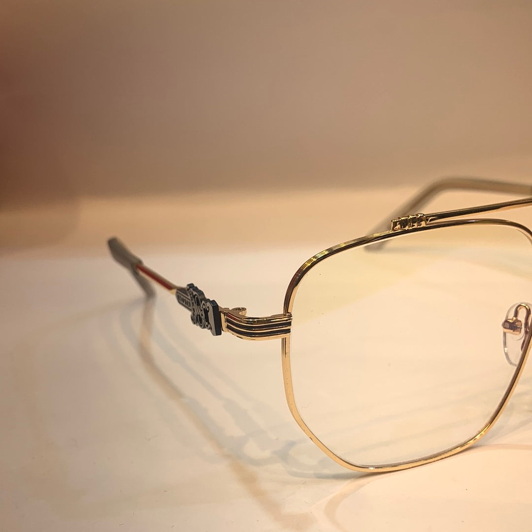 RAC Gold Frame Transparency Shade Unisex Sunglass 5022 52 19-140