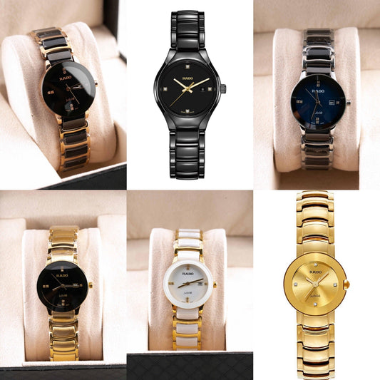 Dar Ladies Watch Dar Ceramic Metal Chain Watch 401200
