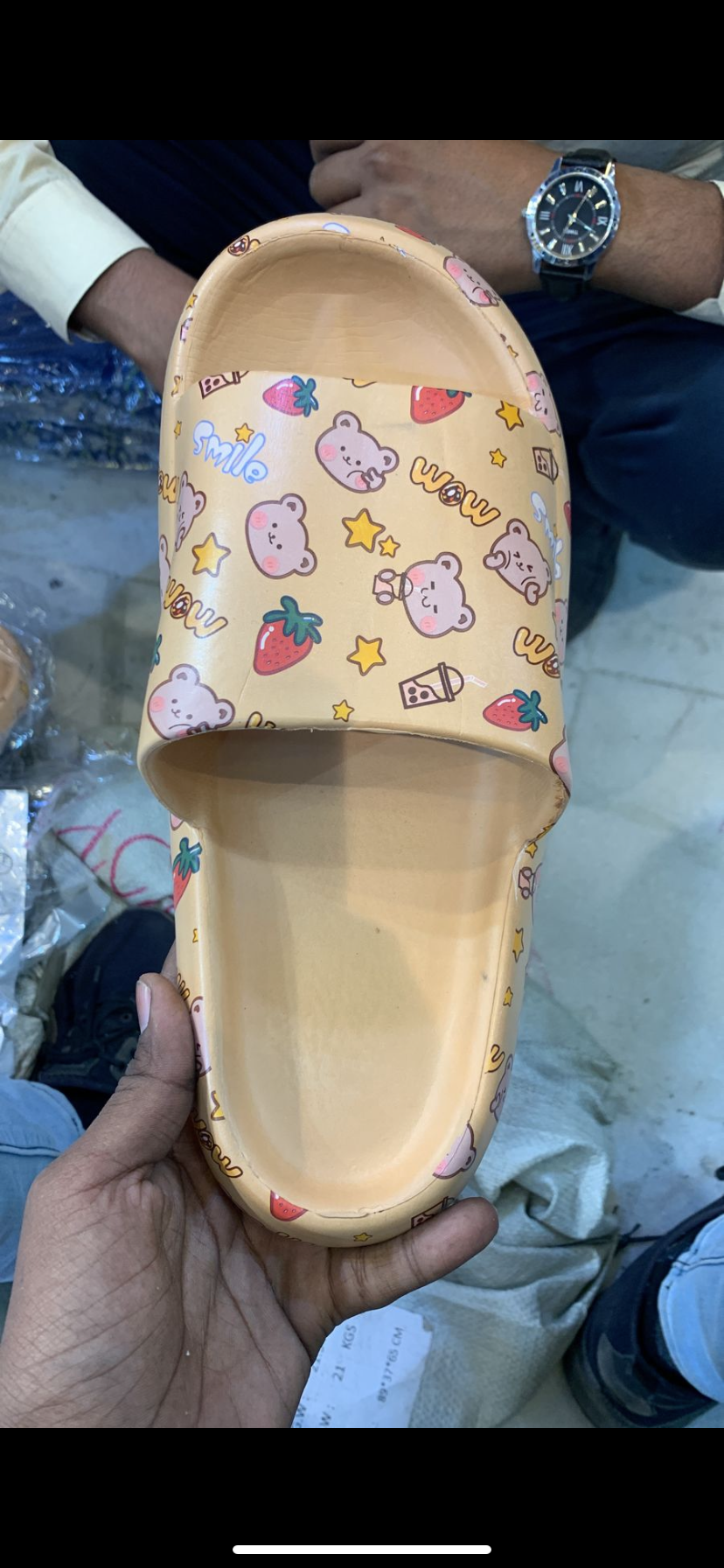 Vloging Pop  Fat Slipper Printed 5529