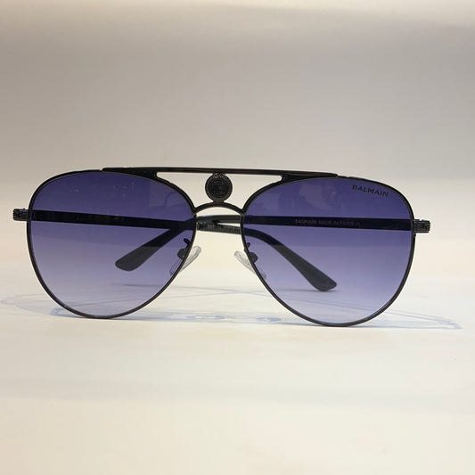 Lab Bal Black Frame Blue Shade Sunglass B85-7257 12-142