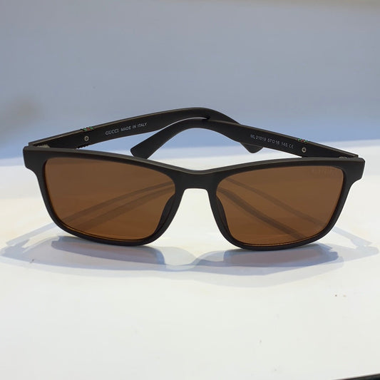 Cug Brown Frame Brown Shade Unisex Sunglass ML21019 57 16 145