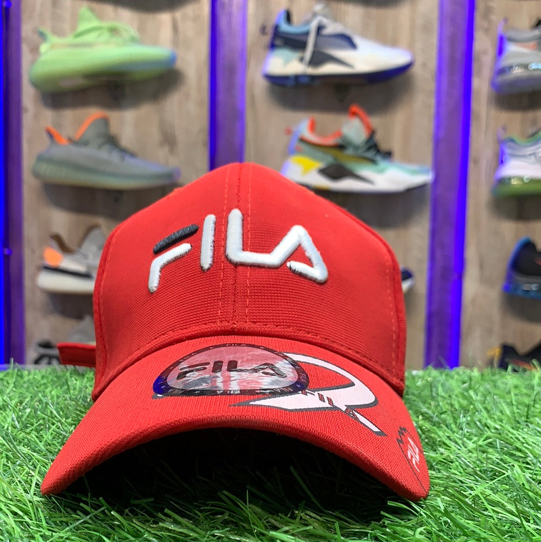 Red Fila Cap 700159
