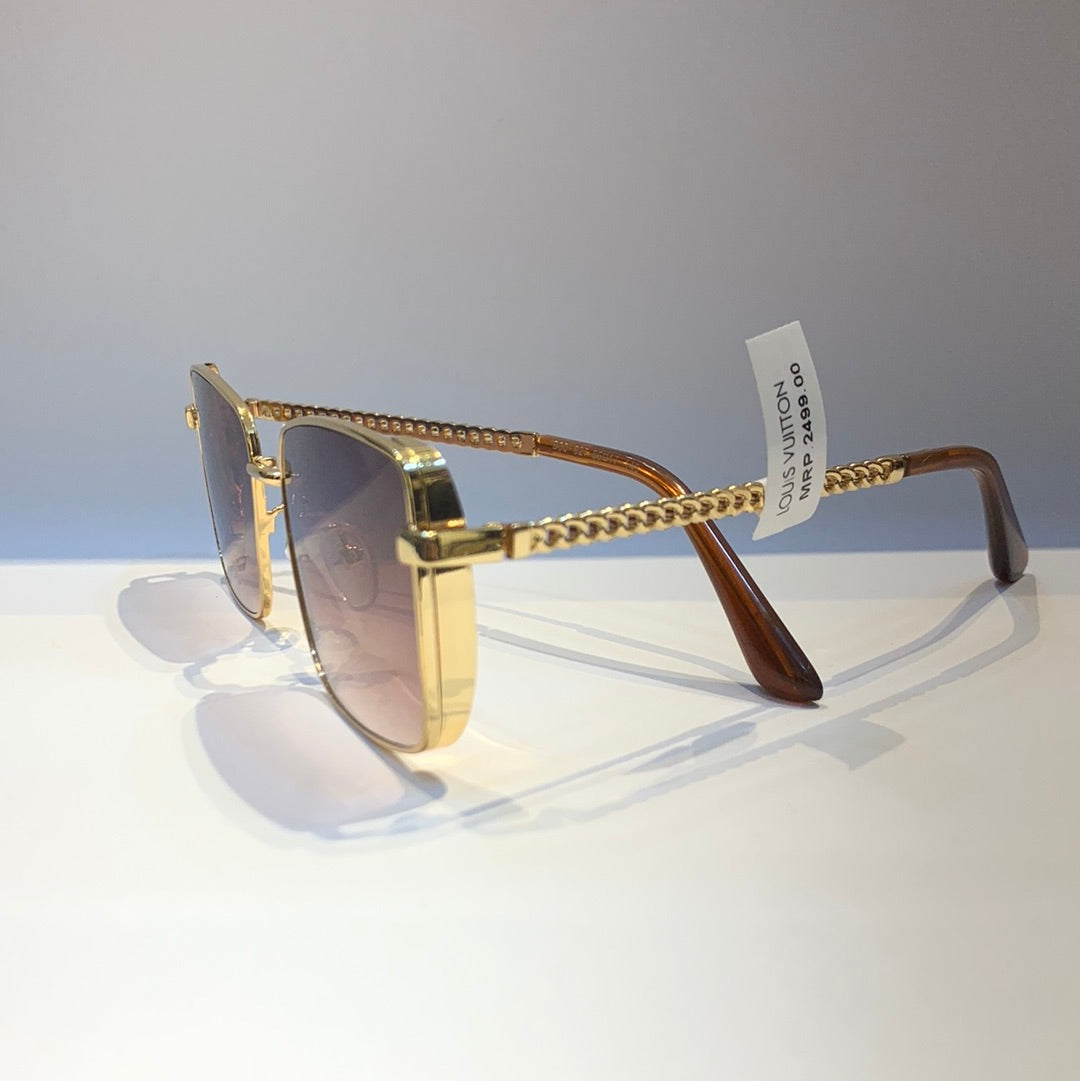 Uol Lou Brown Frame Brown Shade Sunglass B80-62756 17-145