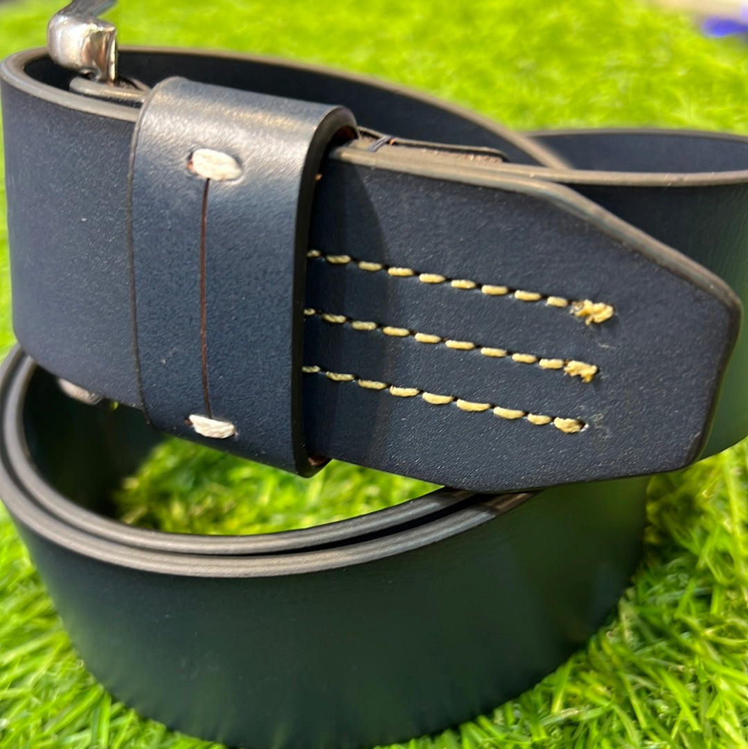 Blue AE Genuine Leather Belt