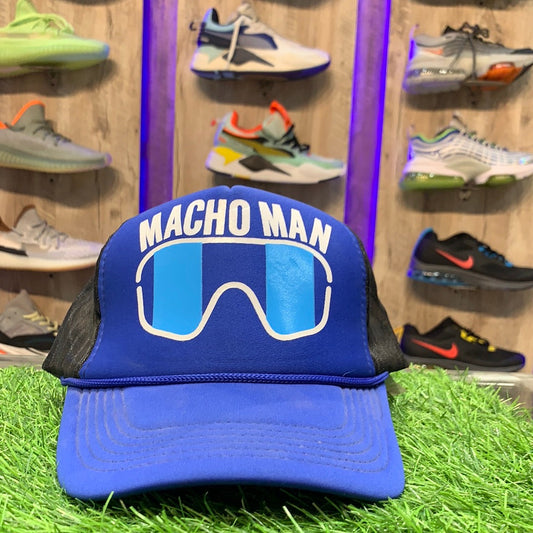 Blue Macho Man Cap Net 700145