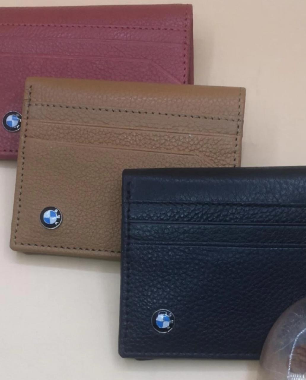 WMB Genuine Leather Men Unisex Women Card Holder