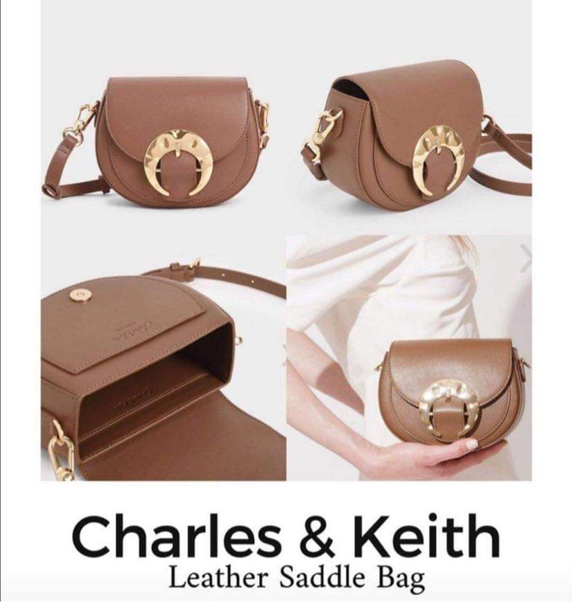 Brown Colour Charles & Keith Ladies Hand Bag