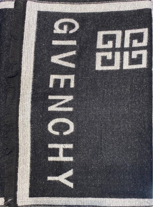 GIV VIG Black Colour With White VIG Logo Imported Muffler 49106