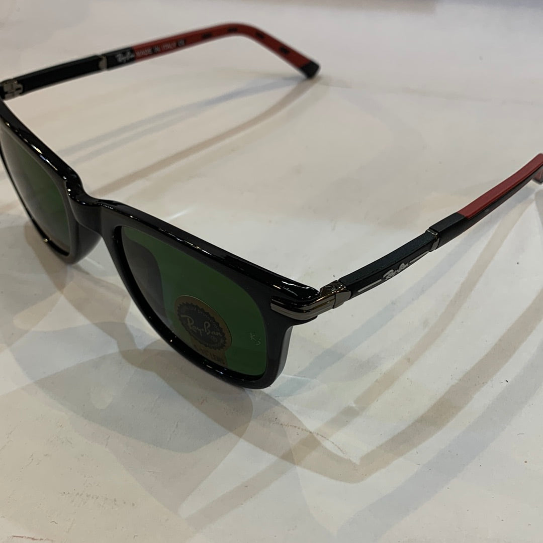 YAR RB Black Frame Green Shade Unisex Sunglass RB8321 48 23 137