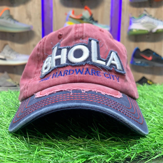 Red Blue Bhola Hardware City Cap 700123