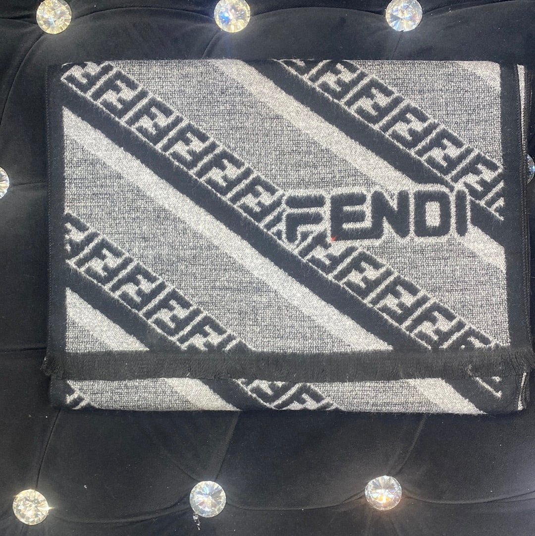 Fen Nef Black Grey Colour With Black Nef Logo Imported Muffler 49020