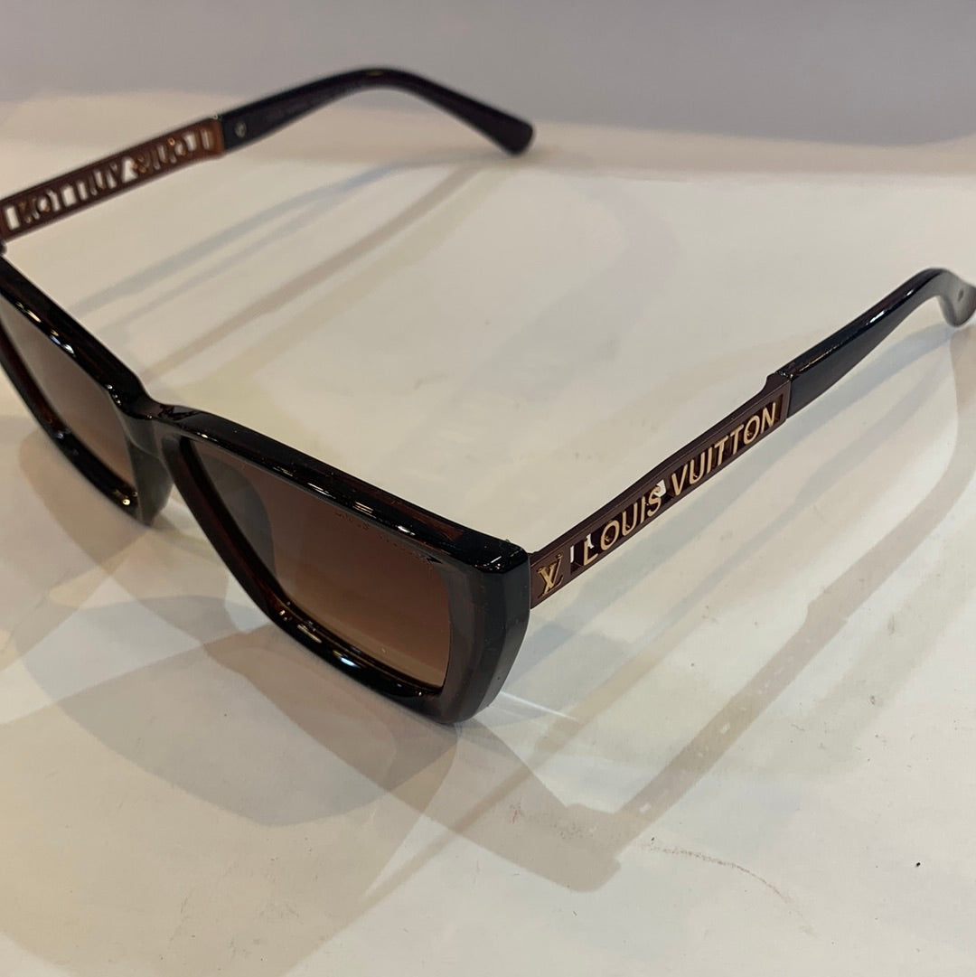 UOL VL  Brown Frame Brown Shade Unisex Sunglass 5513 54 18-142
