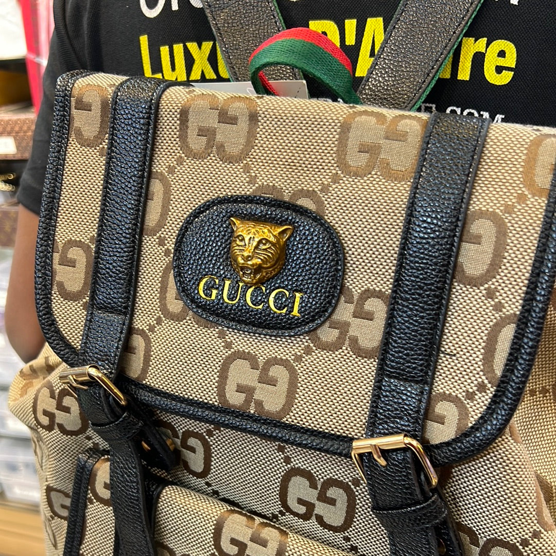 CUG Backpack Lion Designer Men Unisex Bag
