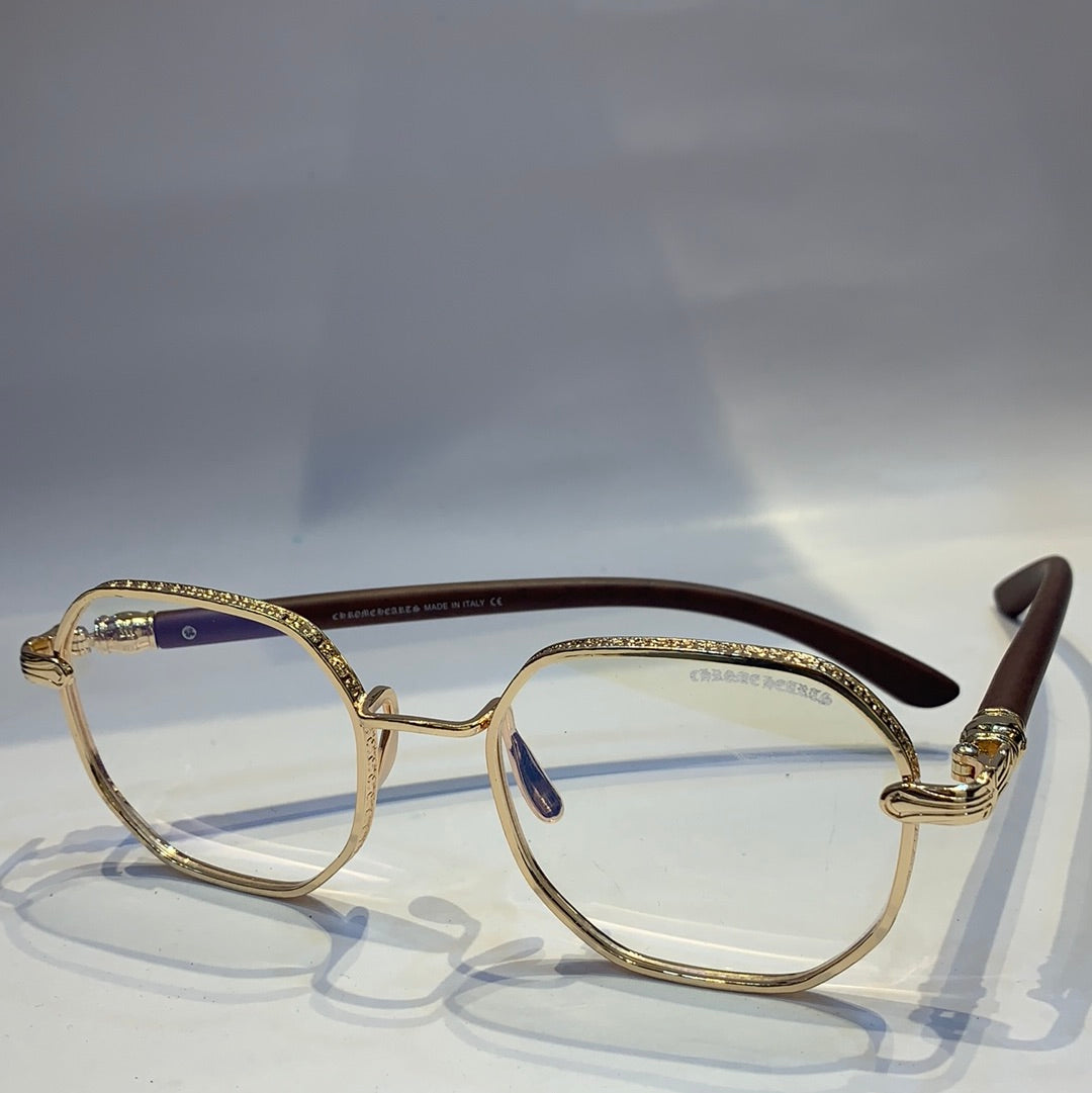 Car rac gold Frame white Shade Unisex Sunglass 2A353 50 19 142