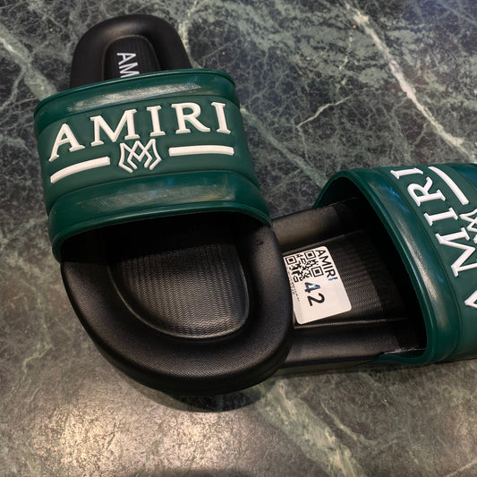 Green Black Slipper Model 64676810348 Ami Ima