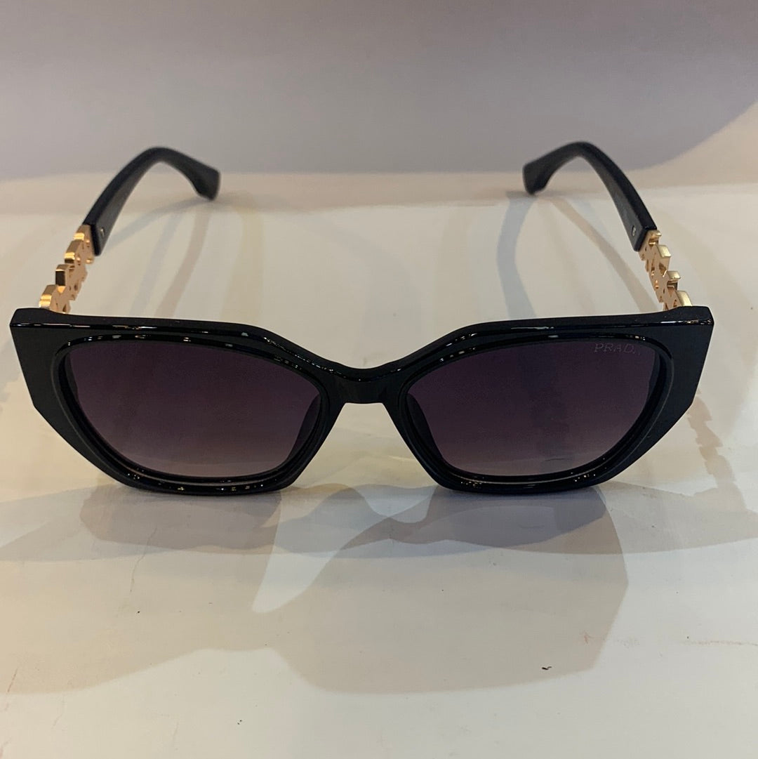 ARP Black Frame Black Shade Sunglass 5511 55 17-142