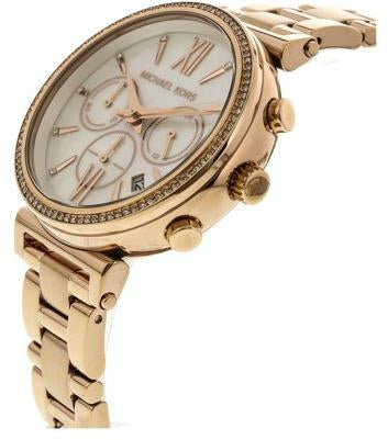 Cim Copper Chain White Dial Ladies watch