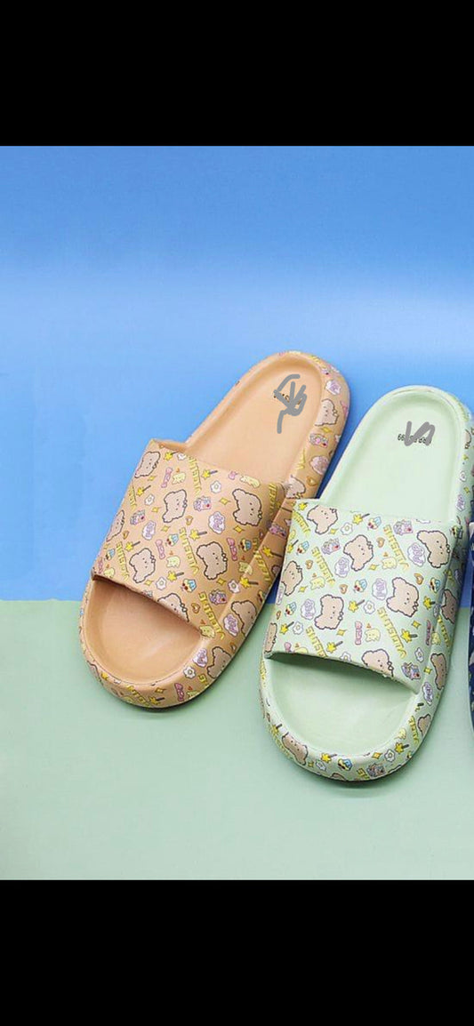 Vloging Pop  Fat Slipper Printed 5529