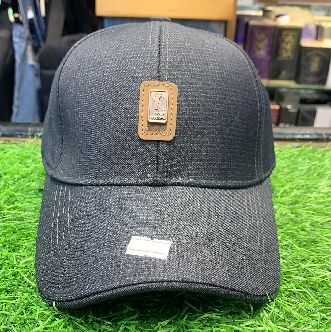 Golf Black Colour Cap