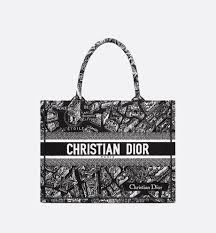 OID Black White Colour Print Big Size Ladies Hand Bag Tote Bag 359730